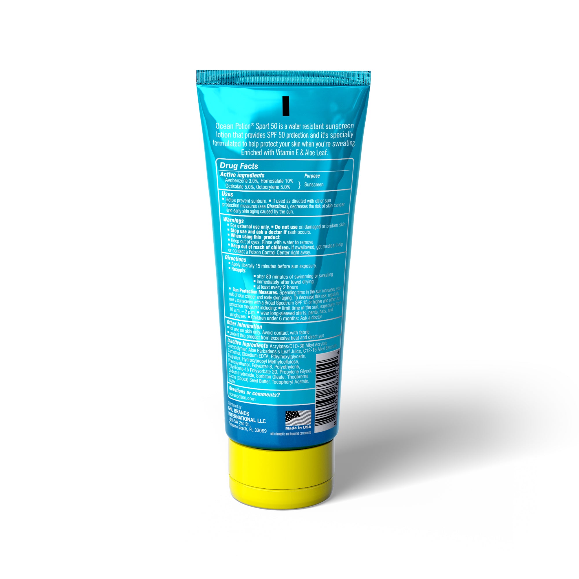 SPF 50 Sport Sunscreen Lotion - 6.8oz