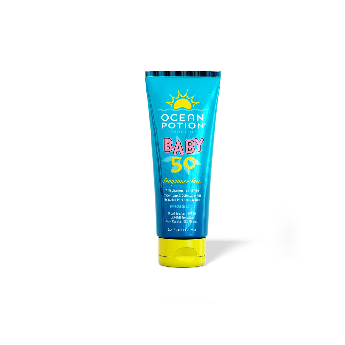 SPF 50 Sunscreen Lotion Babies w/Chamomile - 3.4oz