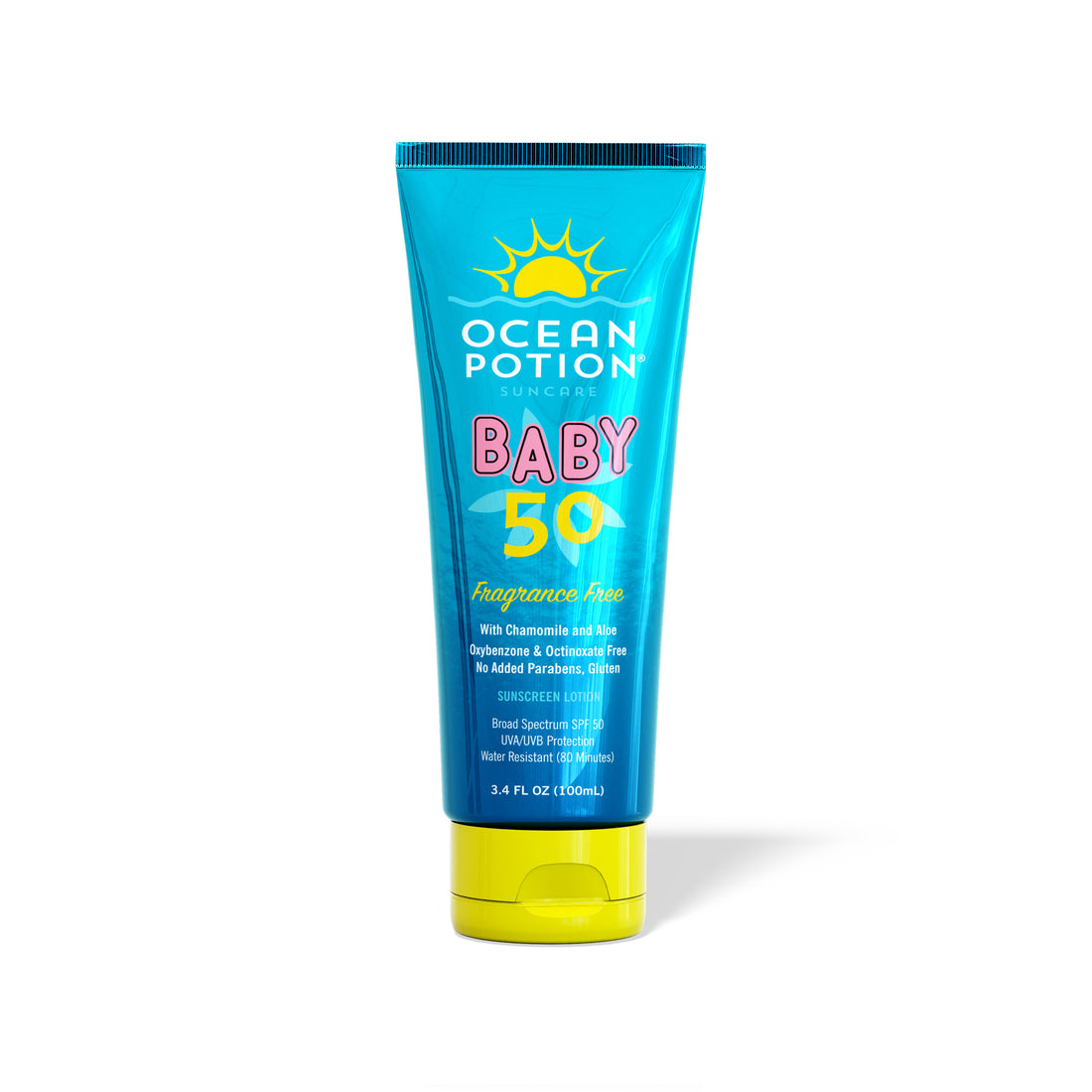 SPF 50 Sunscreen Lotion Babies w/Chamomile